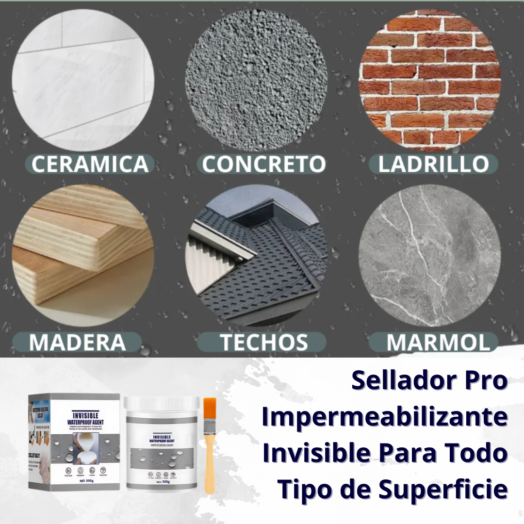 Impermeabilizante PRO Sellador Invisible 🌊🧱