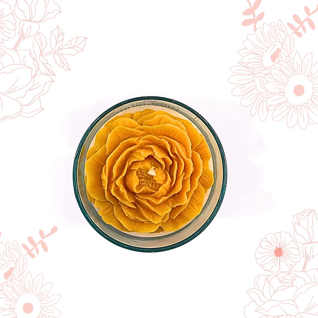 Flor de Luz – Flor Realista con Aroma + Pulsera BrillaMamá🌻💖